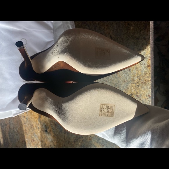 SOLD OUT Jimmy Choo Women's Bing 100 Pointed Toe Velvet High Heel Mules - Picture 6 of 9